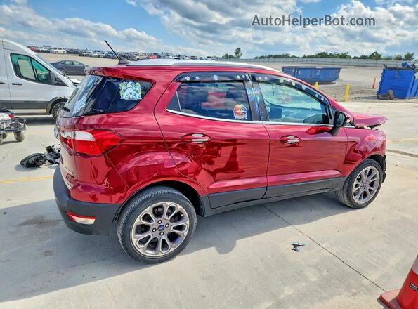 MAJ3S2KE4LC312410 2020 FORD ECOSPORT Red Tył prawy
