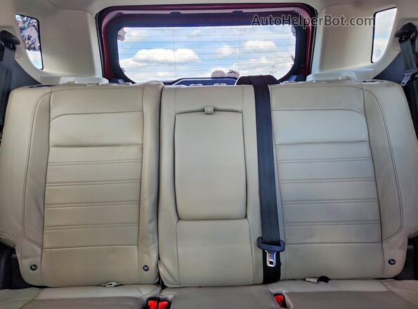 MAJ3S2KE4LC312410 2020 FORD ECOSPORT Red Widok tylnych siedzeń