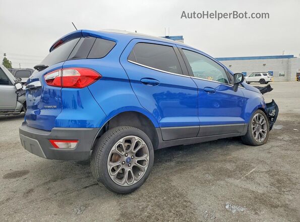 MAJ3S2KE4MC402884 2021 FORD ECOSPORT Blue Trasero derecho