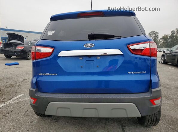 MAJ3S2KE4MC402884 2021 FORD ECOSPORT Blue Vista trasera