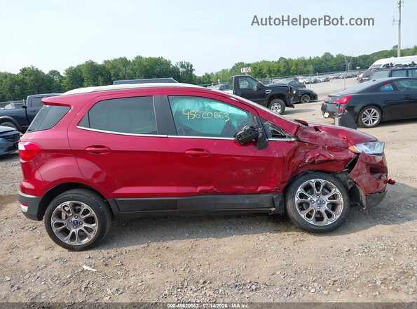 MAJ3S2KE5KC297401 2019 FORD ECOSPORT Красный Вид задней части салона