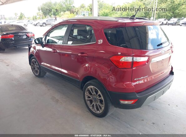 MAJ3S2KE5LC312383 2020 FORD ECOSPORT Burgundy Задня ліва чверть