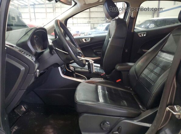 MAJ3S2KE8LC350061 2020 FORD ECOSPORT Gray Widok wnętrza z przodu