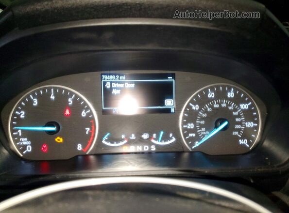 MAJ3S2KE8LC350061 2020 FORD ECOSPORT Gray Widok zestawu wskaźników