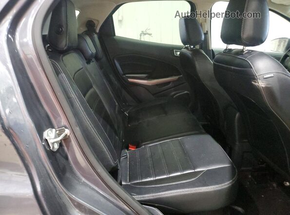 MAJ3S2KE8LC350061 2020 FORD ECOSPORT Gray Widok wnętrza z tyłu