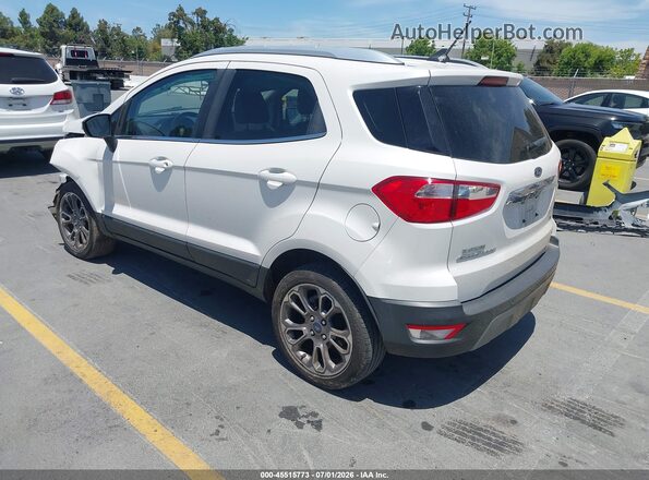 MAJ3S2KE8LC360380 2020 FORD ECOSPORT White Trasero izquierdo