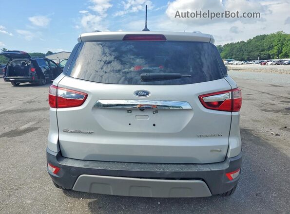MAJ3S2KE9KC269844 2019 FORD ECOSPORT Silver Rear view