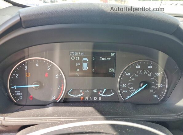 MAJ3S2KE9KC269844 2019 FORD ECOSPORT Silver Instrument cluster view