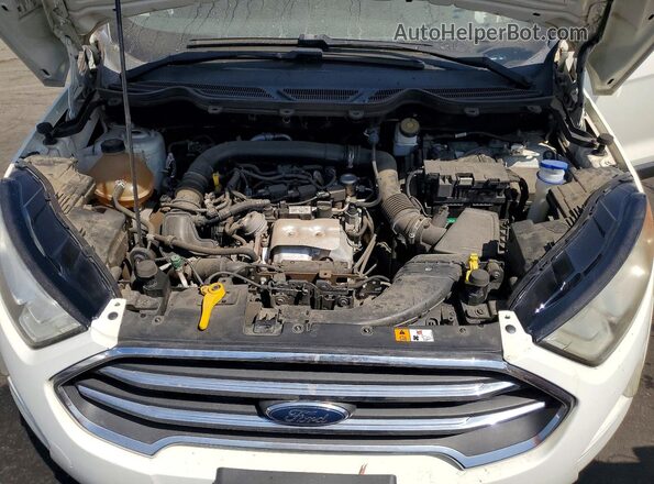 MAJ3S2KE9LC324357 2020 FORD ECOSPORT Белый Вид подкапотного пространства