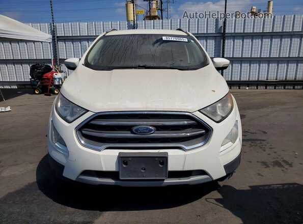 MAJ3S2KE9LC324357 2020 FORD ECOSPORT Белый Вид спереди