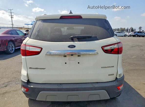 MAJ3S2KE9LC324357 2020 FORD ECOSPORT Белый Вид сзади
