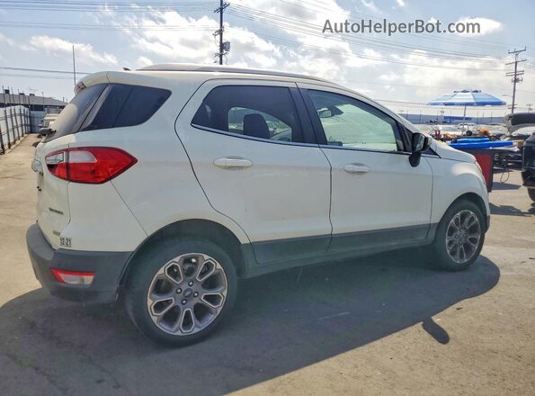 MAJ3S2KE9LC324357 2020 FORD ECOSPORT Белый Задняя правая четверть