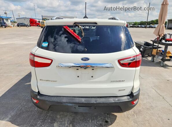 MAJ3S2KEXKC261252 2019 FORD ECOSPORT Белый Вид сзади