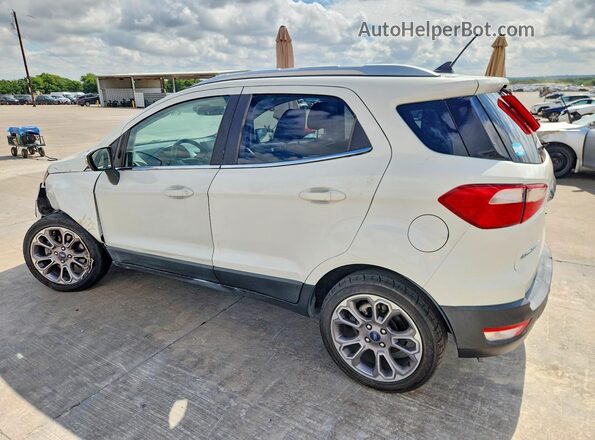 MAJ3S2KEXKC261252 2019 FORD ECOSPORT Белый Задняя левая четверть