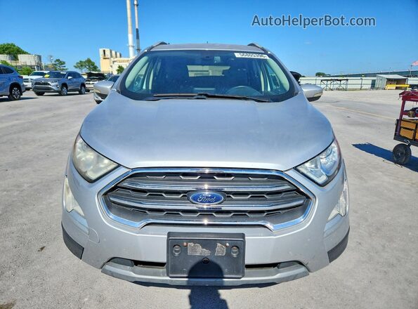 MAJ3S2KEXKC283168 2019 FORD ECOSPORT Silver Դիմացի տեսք