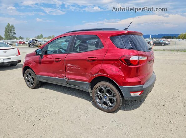 MAJ6P1CL0JC212209 2018 FORD ECOSPORT Maroon უკანა მარცხენა