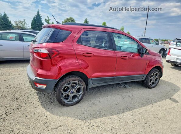 MAJ6P1CL0JC212209 2018 FORD ECOSPORT Maroon უკანა მარჯვენა