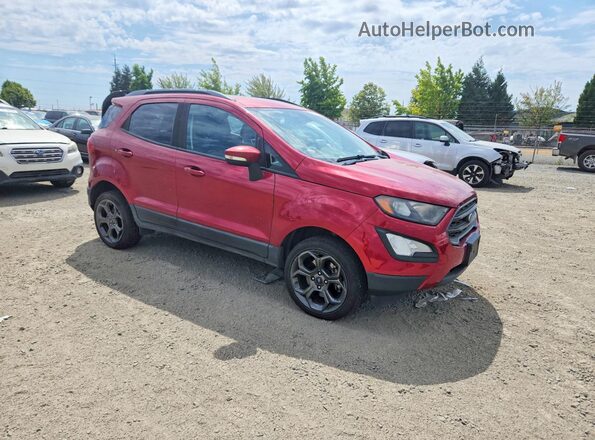 MAJ6P1CL0JC212209 2018 FORD ECOSPORT Maroon წინა მარჯვენა