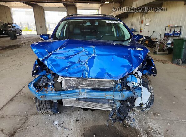MAJ6P1CL1JC182363 2018 FORD ECOSPORT Синий Вид спереди