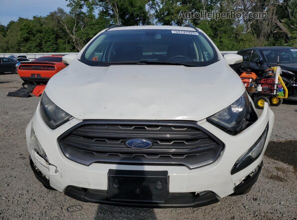 MAJ6P1CL2JC161568 2018 FORD ECOSPORT Белый Вид спереди