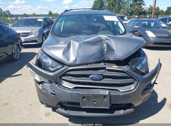 MAJ6P1CL5JC243486 2018 FORD ECOSPORT Gray უკანა სალონის ხედი
