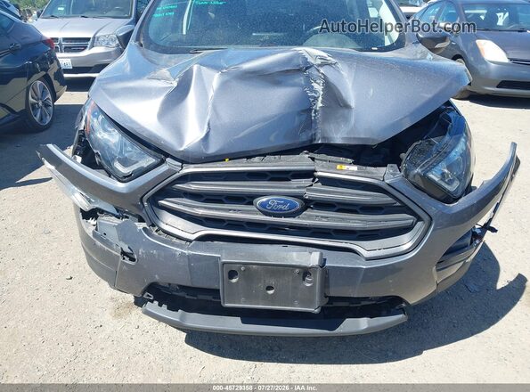 MAJ6P1CL5JC243486 2018 FORD ECOSPORT Gray წინა ხედი