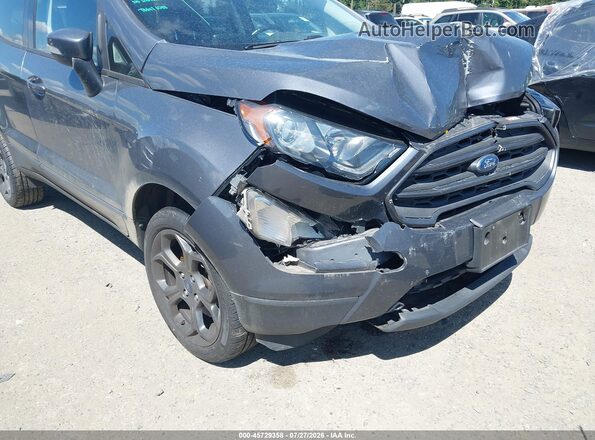 MAJ6P1CL5JC243486 2018 FORD ECOSPORT Gray 