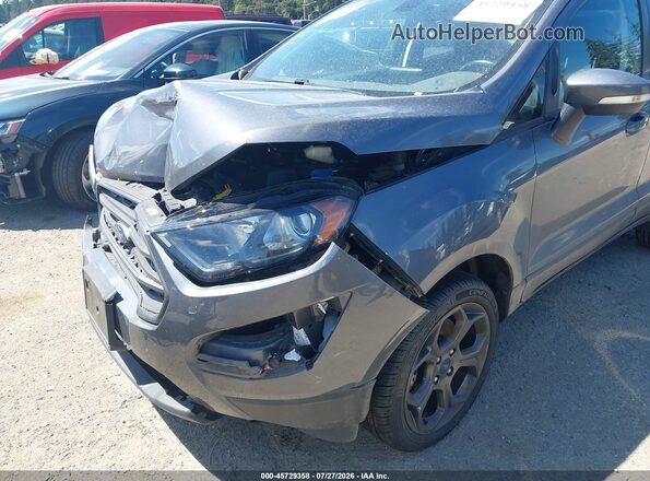 MAJ6P1CL5JC243486 2018 FORD ECOSPORT Gray 