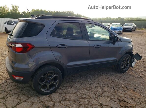 MAJ6P1CL6JC166921 2018 FORD ECOSPORT Gray Tył prawy