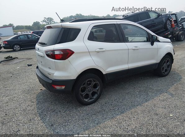 MAJ6P1CL6JC200386 2018 FORD ECOSPORT White უკანა მარჯვენა