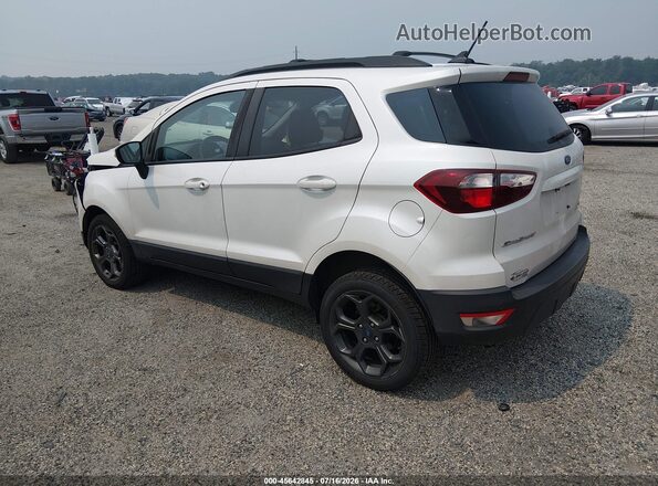MAJ6P1CL6JC200386 2018 FORD ECOSPORT White უკანა მარცხენა