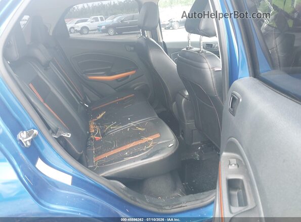 MAJ6P1CL6JC203370 2018 FORD ECOSPORT Blue VIN sticker view