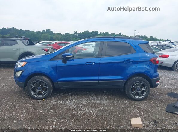 MAJ6P1CL6JC203370 2018 FORD ECOSPORT Blue 360 interior view