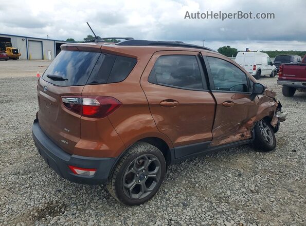 MAJ6P1CL6JC239320 2018 FORD ECOSPORT Burgundy უკანა მარჯვენა