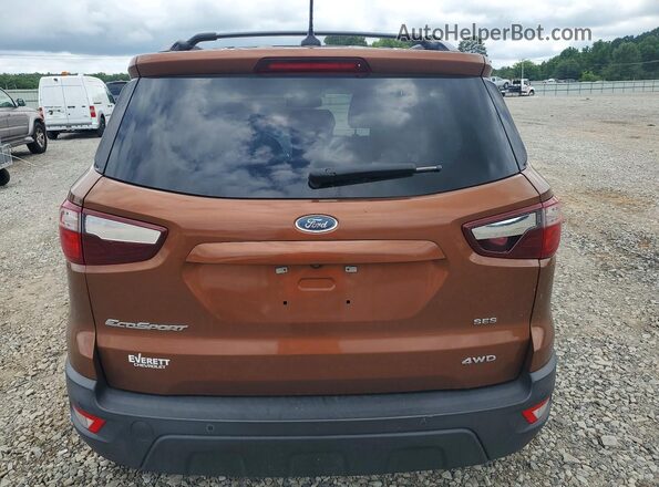 MAJ6P1CL6JC239320 2018 FORD ECOSPORT Burgundy უკანა ხედი