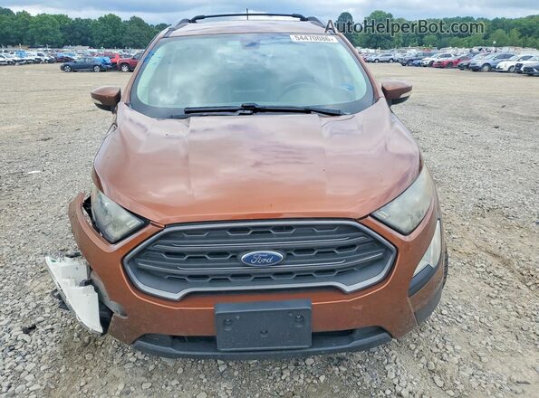 MAJ6P1CL6JC239320 2018 FORD ECOSPORT Burgundy წინა ხედი