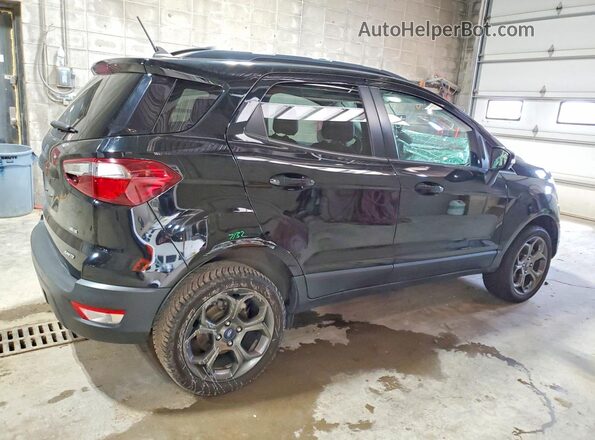 MAJ6P1CL6JC247191 2018 FORD ECOSPORT Black Задня права чверть