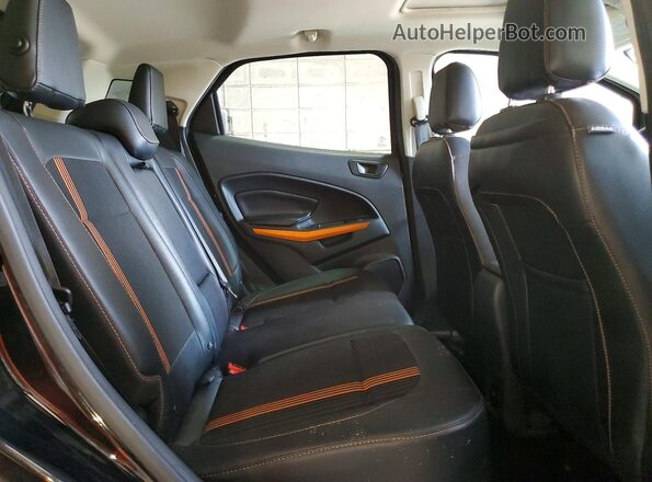 MAJ6P1CL6JC247191 2018 FORD ECOSPORT Black Вид задньої частини салону