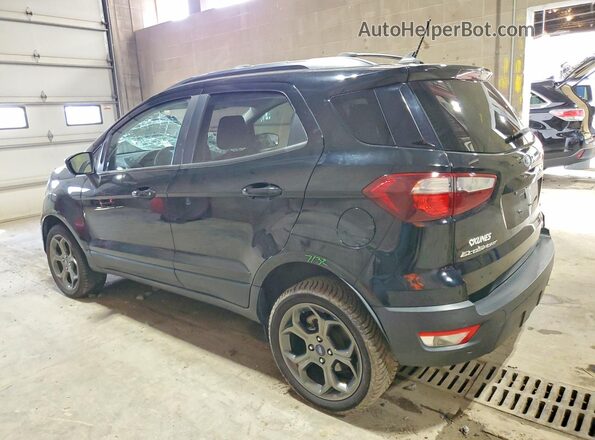 MAJ6P1CL6JC247191 2018 FORD ECOSPORT Black Задня ліва чверть
