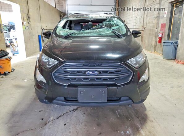 MAJ6P1CL6JC247191 2018 FORD ECOSPORT Black Вид спереду