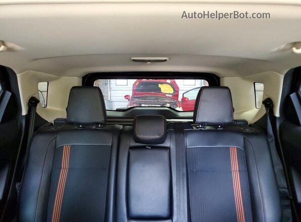 MAJ6P1CL6JC247191 2018 FORD ECOSPORT Black Вид задніх сидінь