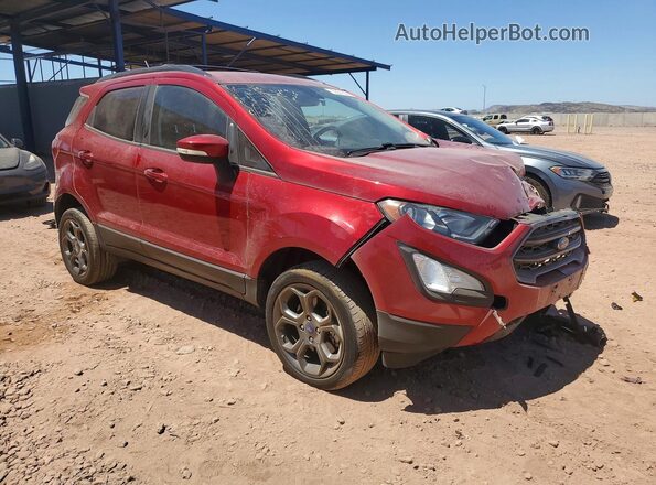 MAJ6P1CL7JC194047 2018 FORD ECOSPORT Red Delantero derecho