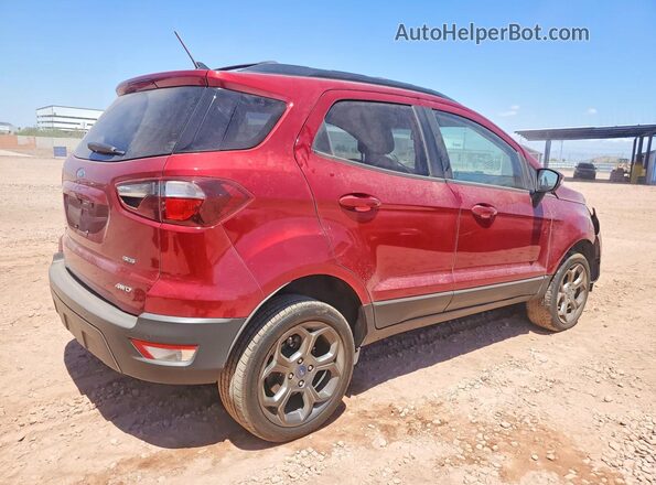MAJ6P1CL7JC194047 2018 FORD ECOSPORT Red Trasero derecho