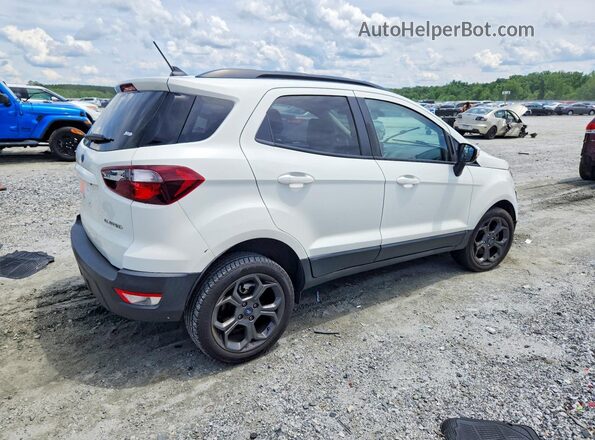 MAJ6P1CL8JC187298 2018 FORD ECOSPORT White Tył prawy