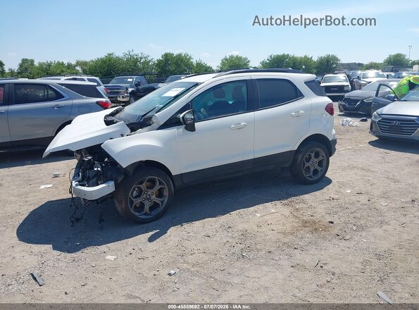 MAJ6P1CL8JC246477 2018 FORD ECOSPORT White Przód lewy