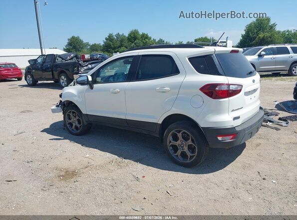 MAJ6P1CL8JC246477 2018 FORD ECOSPORT White Tył lewy