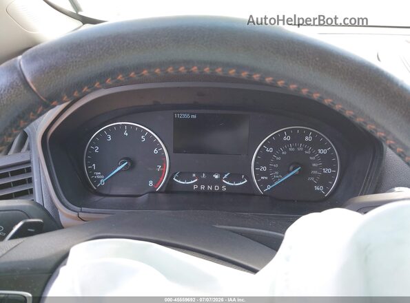 MAJ6P1CL8JC246477 2018 FORD ECOSPORT White Widok tylnych siedzeń