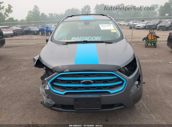 MAJ6P1CL9JC198052 2018 FORD ECOSPORT Gray Widok zestawu wskaźników