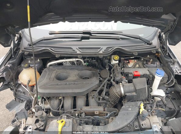 MAJ6P1CL9JC198052 2018 FORD ECOSPORT Gray Widok z tyłu