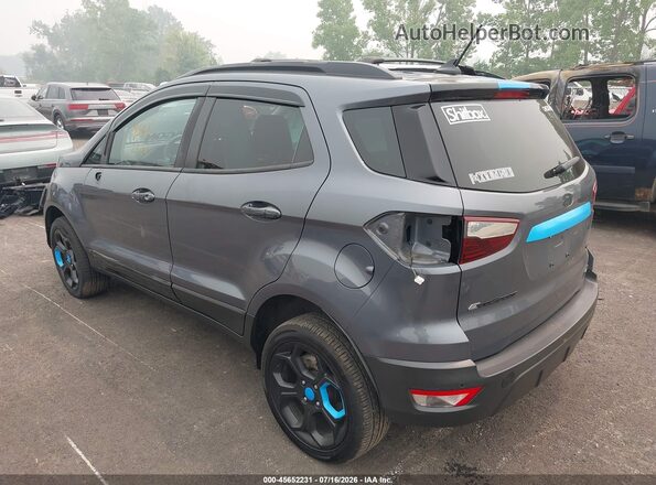 MAJ6P1CL9JC198052 2018 FORD ECOSPORT Gray Tył lewy